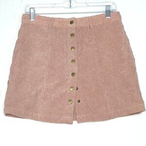 Favlux Fashion Mauve Corduroy Skirt M Twee Coquette